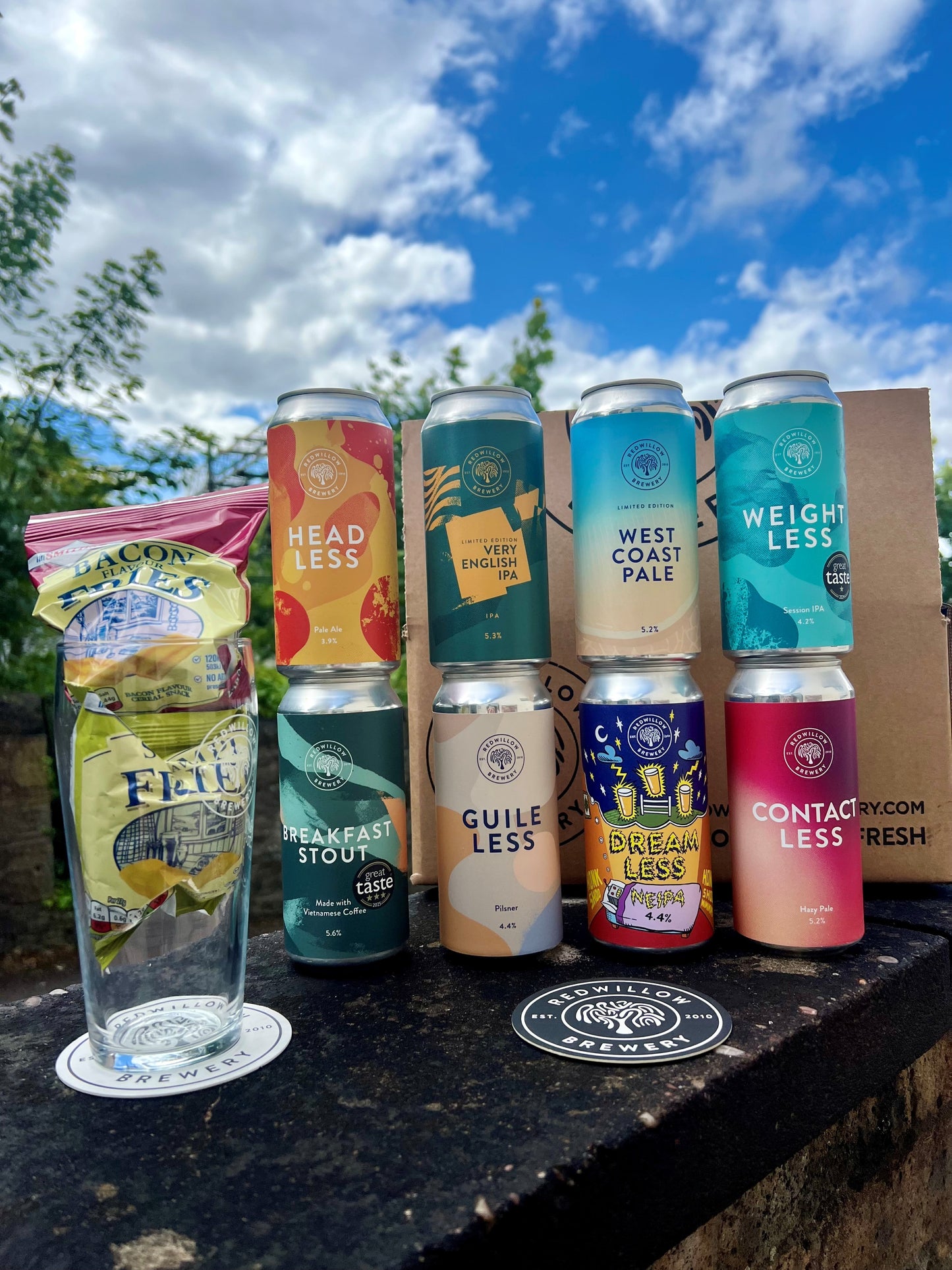 Father's Day Case 8 x 440ml + Glass