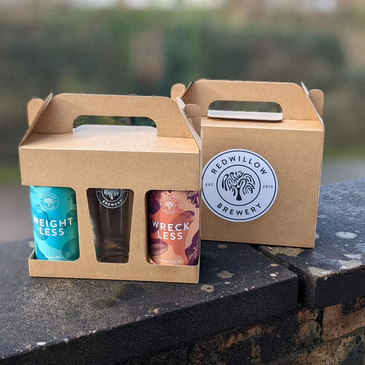 2 Can & Glass Gift Box