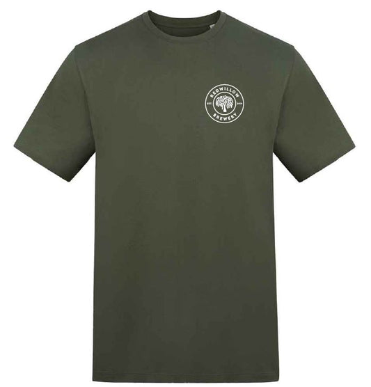 100% Cotton T-Shirt Earthy Green