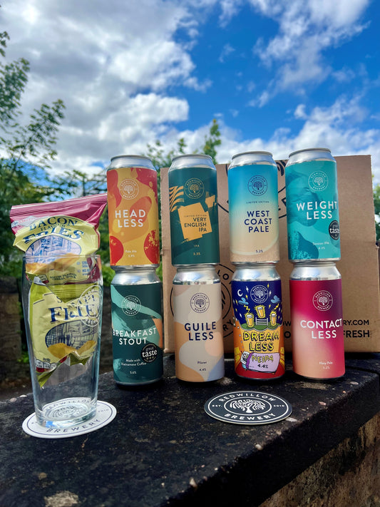 Father's Day Case 8 x 440ml + Glass