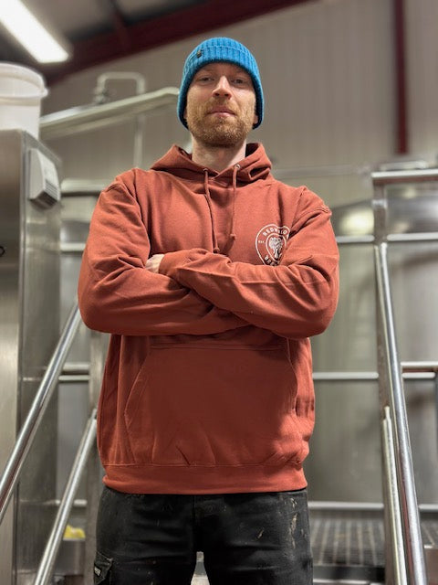 RedWillow College Hoodie - Red Rust