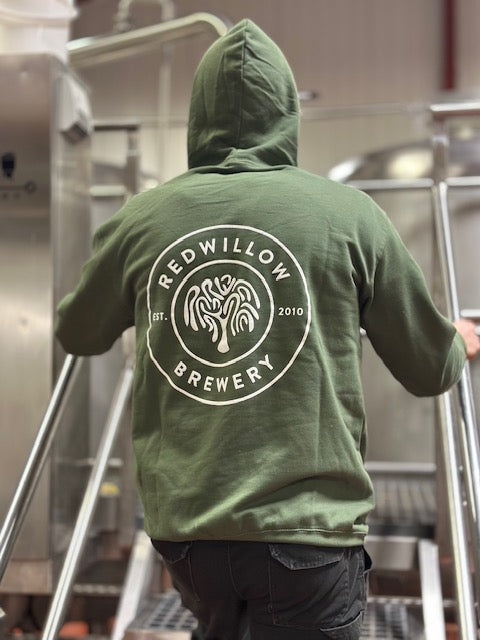 RedWillow College Hoodie - Earthy Green